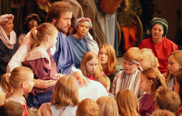 Resultado de imagem para jesus e as crianças